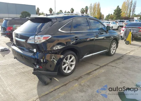 2010 Lexus Rx 350 из США, поврежденный, VIN 2T2ZK1BA3AC034787